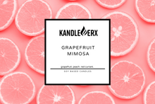 Load image into Gallery viewer, Grapefruit Mimosa - Soy Candle
